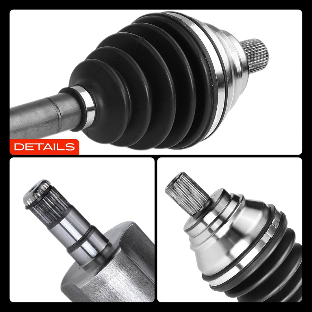 Antriebswelle Vorderachse Links für J-e-t-t-a III 1K2 J-e-t-t-a IV 162 163 AV2 AV3 P-a-s-s-a-t CC 35