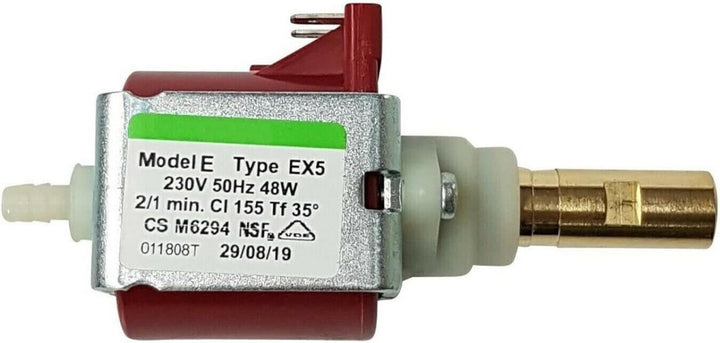 Ulka EX5 48W 230V Ersatzpumpe kompatibel mit Philips Saeco 996530007753 12000140, Miele 5035150 und