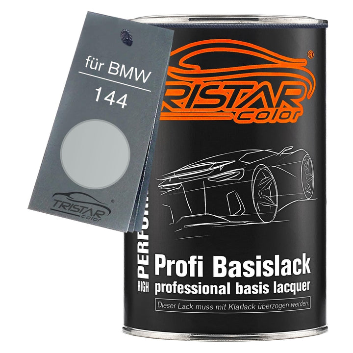 TRISTARcolor Autolack Dose spritzfertig für BMW 144 Felgensilber Metallic Basislack 1,0 Liter 1000ml