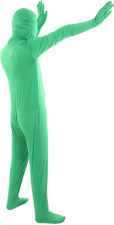 Green Screen Bodysuit Für Fotografie, Ganzkörper Anzug Ganzkörper-Split-Design Für Fotografie Film V