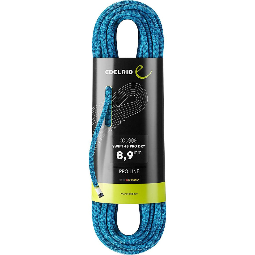 EDELRID Swift 48 Pro Dry 8,9mm Unisex, Seile Icemint 70, Icemint 70
