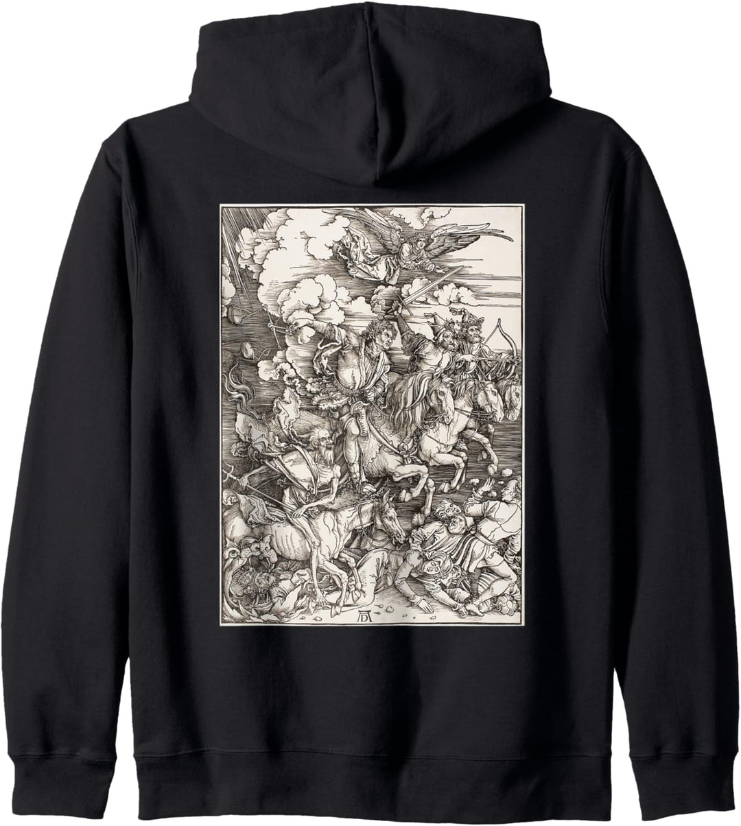 Die vier Reiter der Apokalypse Albrecht Dürer 1498 Kapuzenjacke