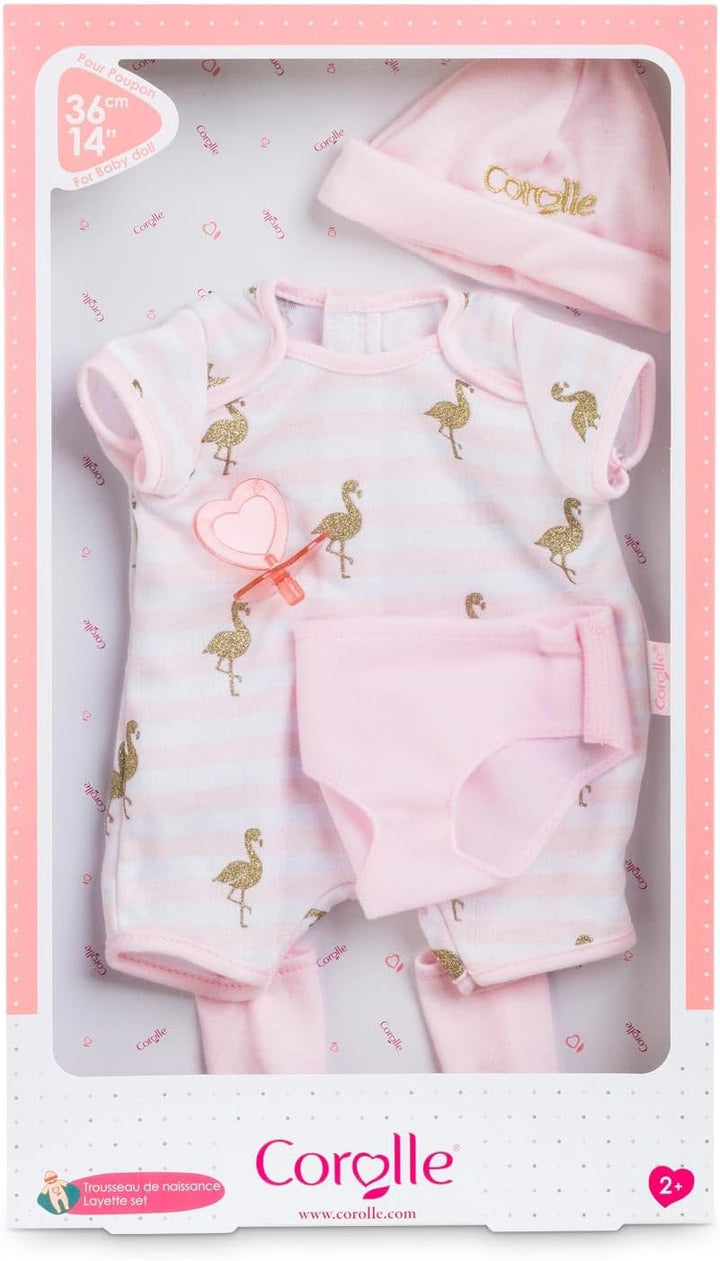 Corolle 9000140550 - Mon Grand Poupon Babykleidungsset für alle 36cm Babypuppen
