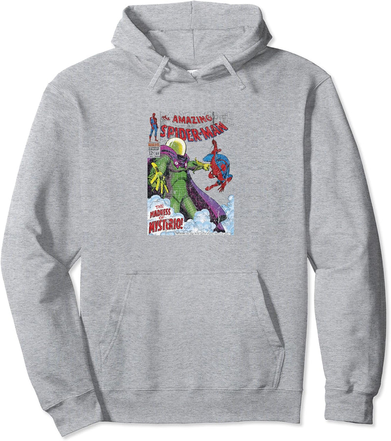 Marvel Spider-Man Retro Comic Cover Madness Of Mysterio Pullover Hoodie