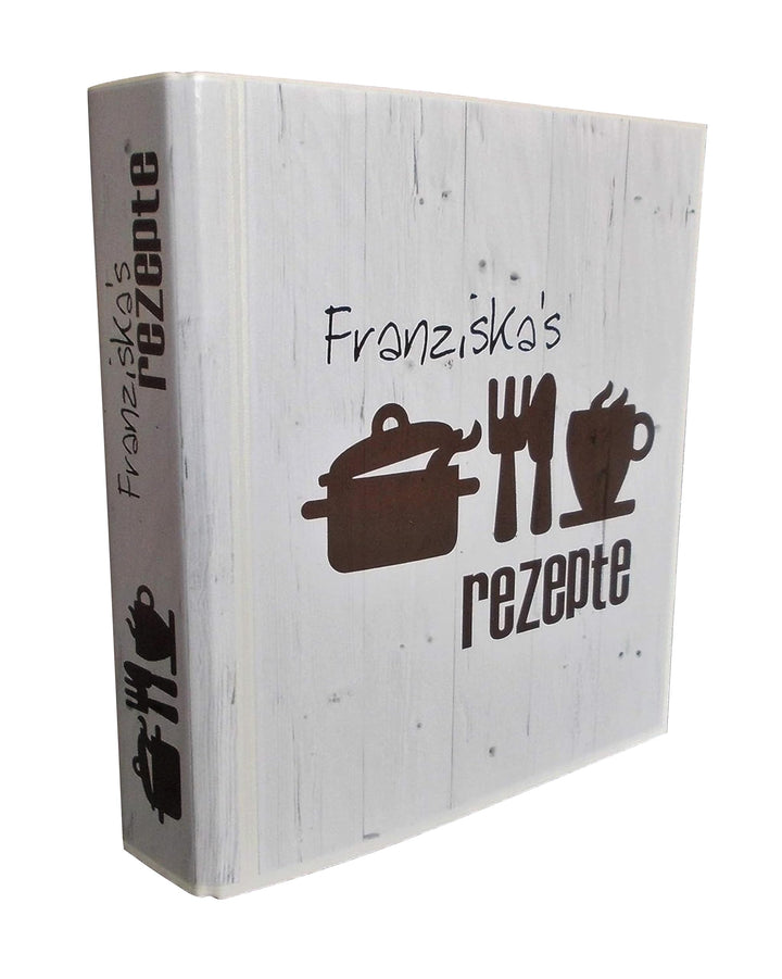 Rezeptordner MIT NAME Ringbuch für Rezepte DINA5