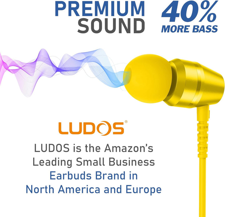 LUDOS OMNITONE USB C Kopfhörer, 5 Jahre Garantie für iPhone 16 15 Pro Max Plus Samsung Galaxy S24 S2