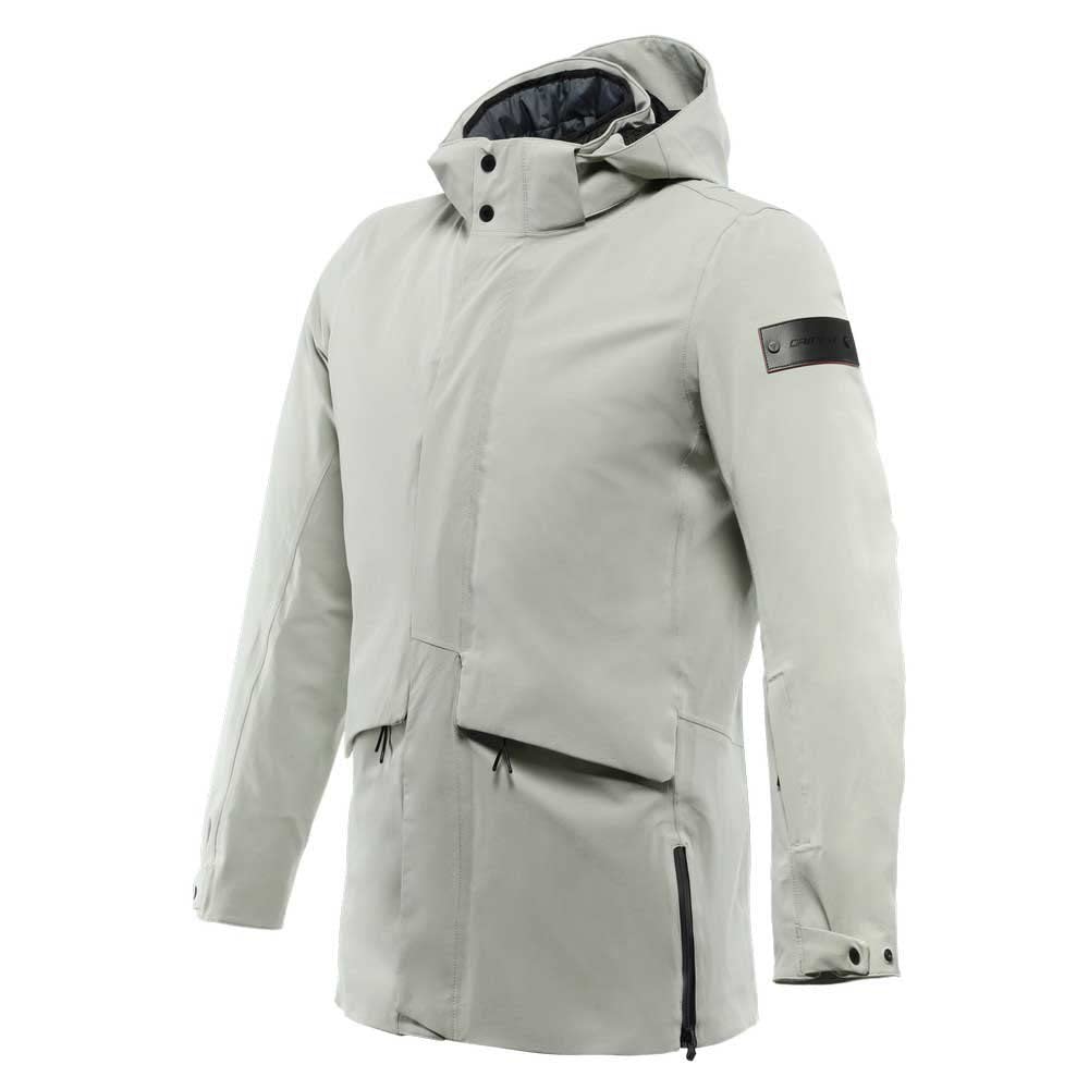 Dainese Brera D-Dry XT Motorrad Textiljacke, hellgrau, 50 50 hellgrau, 50 hellgrau