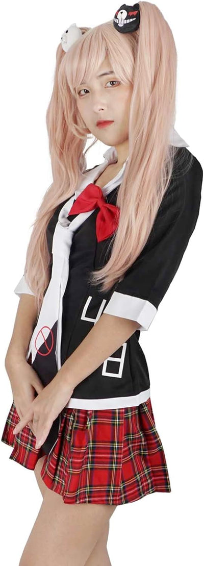 CoolChange Cosplay Kostüm von Junko Enoshima für Danganronpa Fans | Grösse: M, M