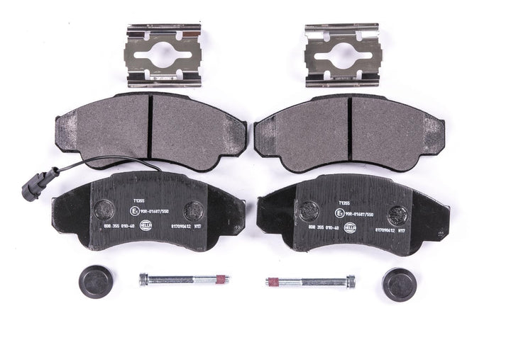 HELLA PAGID 8DB 355 010-401 Bremsbelagsatz - T1355 - Dicke/Stärke: 19.1mm - Bremssystem: Brembo - mi