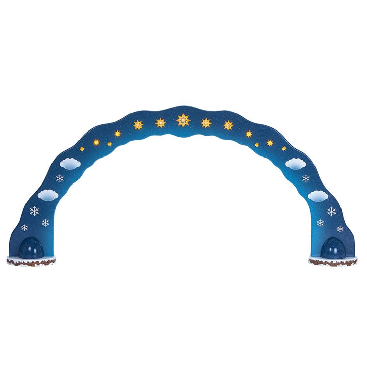 Hubrig Volkskunst Winterkinder Himmelsbogen - 110×50 cm
