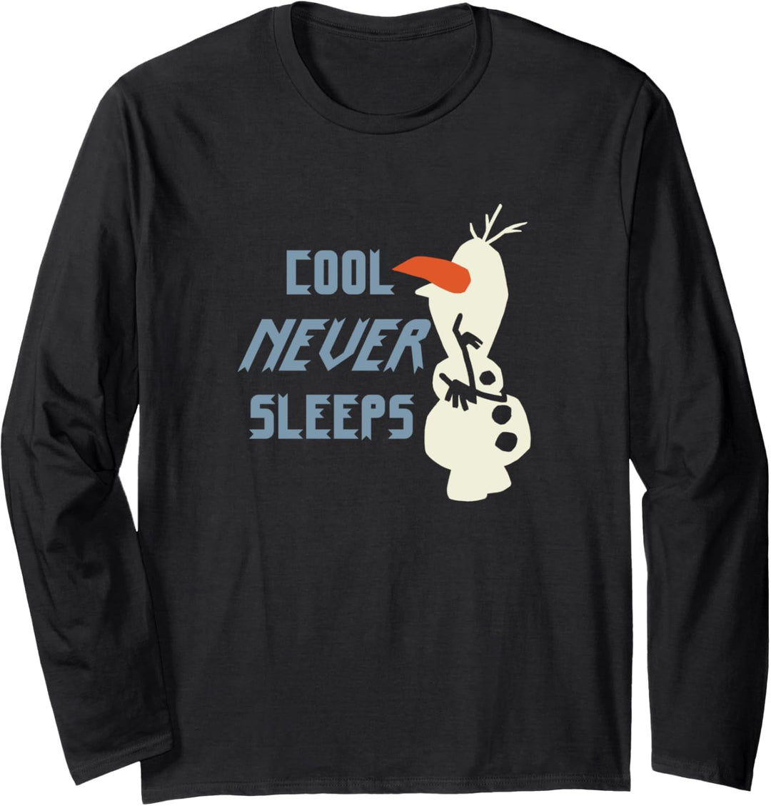 Disney Frozen 2 Olaf Never Sleeps Langarmshirt