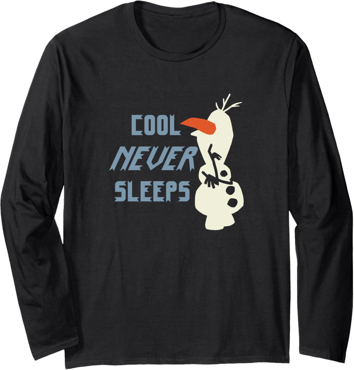 Disney Frozen 2 Olaf Never Sleeps Langarmshirt