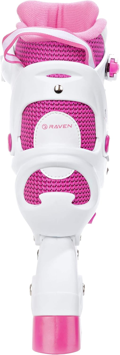 Raven Inline Skates Inliner Grace LED Leucht-Räder verstellbar 35-39 (23-25,5cm), 35-39 (23-25,5cm)