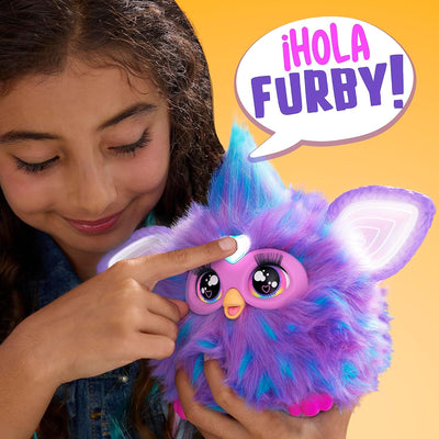 Hasbro Furby Interaktives Spielzeug, Lila Sprachaktiviert, für Jungen und Mädchen ab 6 Jahren, 15 Mo