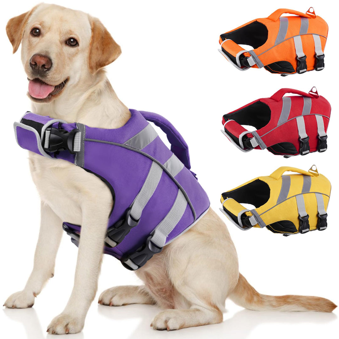 Kuoser Schwimmweste Hund, Haltbarkeit Hundeschwimmweste, Hervorragender Auftrieb Schwimmweste Hund k