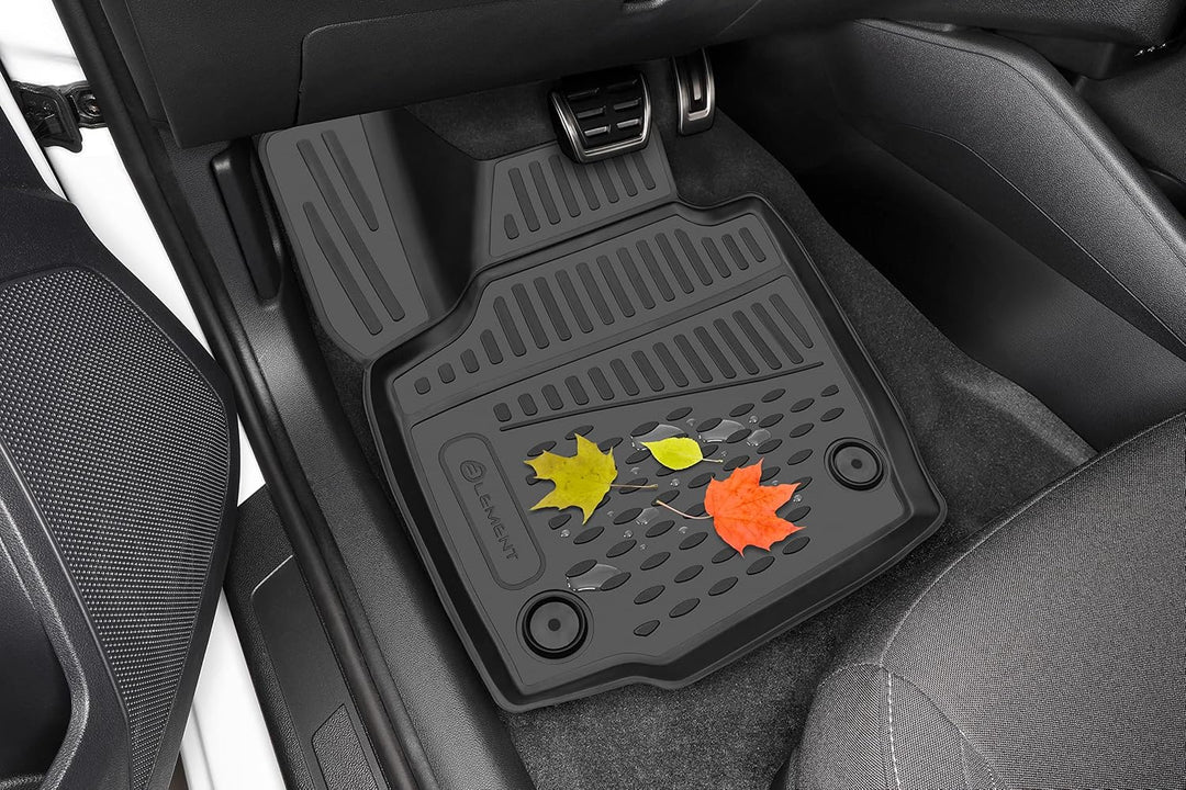 Element Passgenaue Premium 3D Gummimatten Fussmatten passend für Hyundai KONA 1.0 T-GDI 7DCT, 2023->