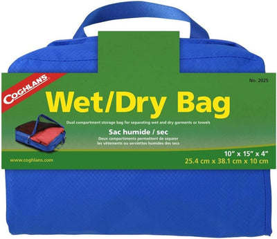 Coghlans Unisex – Erwachsene Packtasche Wet/Dry Beutel und Packsysteme, Blue, One Size