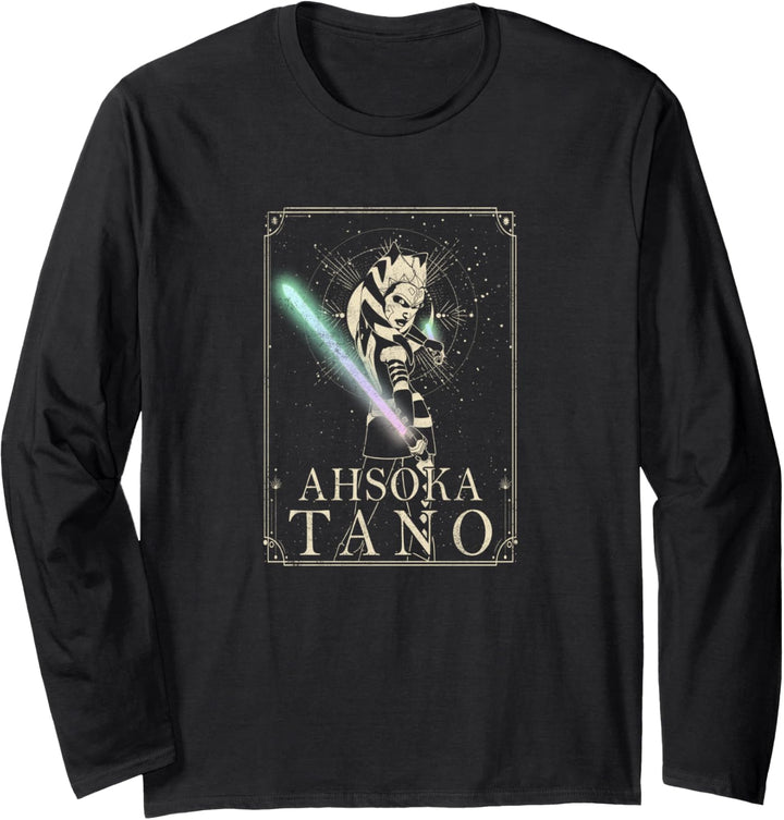 Star Wars Ahsoka Tano Celestial Square Langarmshirt