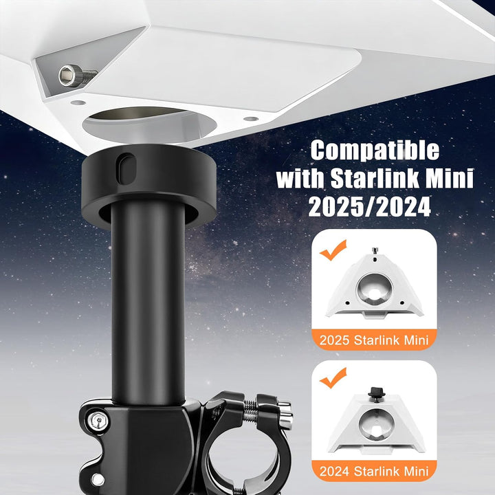 Aluminium Starlink Halterung, Starlink Mini Stange Halterung 2025/2024