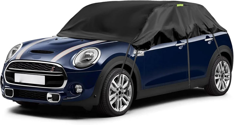 Autoabdeckung Ersatz für Mini Cooper 5 Door 2013-2024, 300D Oxford Gewebe Hälfte Autoabdeckung, Halb