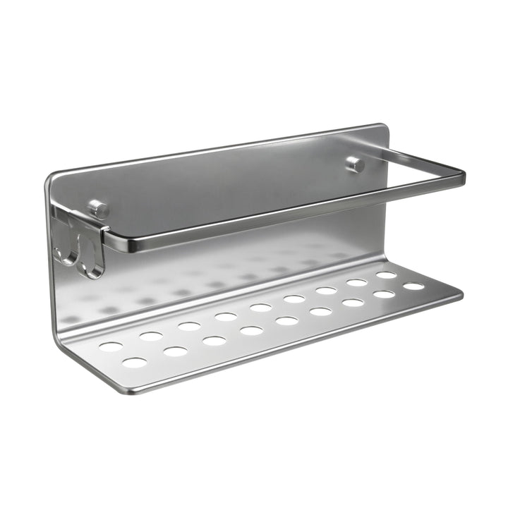 TATAY Duschablage Ohne Bohren Rechteckig Aluminium | Mit Schrauben und Quick Fix Befestigungssystem