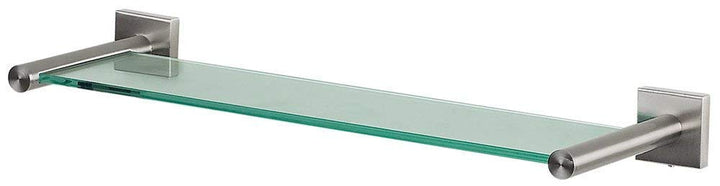 Spirella Wand-Glasablage NYO Badezimmerablage Ablage Wandablage für das Badezimmer aus Glas und Edel