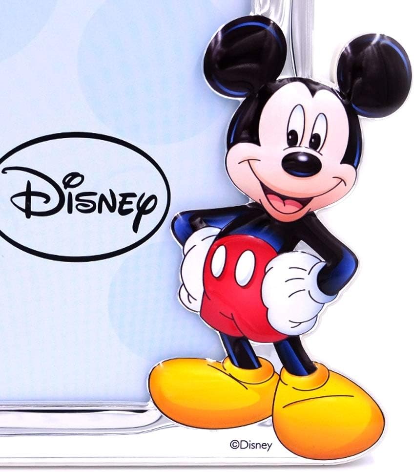Bilderrahmen Silberrahmen Fotorahmen Disney Kind Mickey Mouse cm 13 x 18