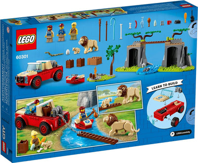 Collectix Lego Set - City Tierrettungs-Geländewagen 60301 + Tierrettungs-Quad 60300