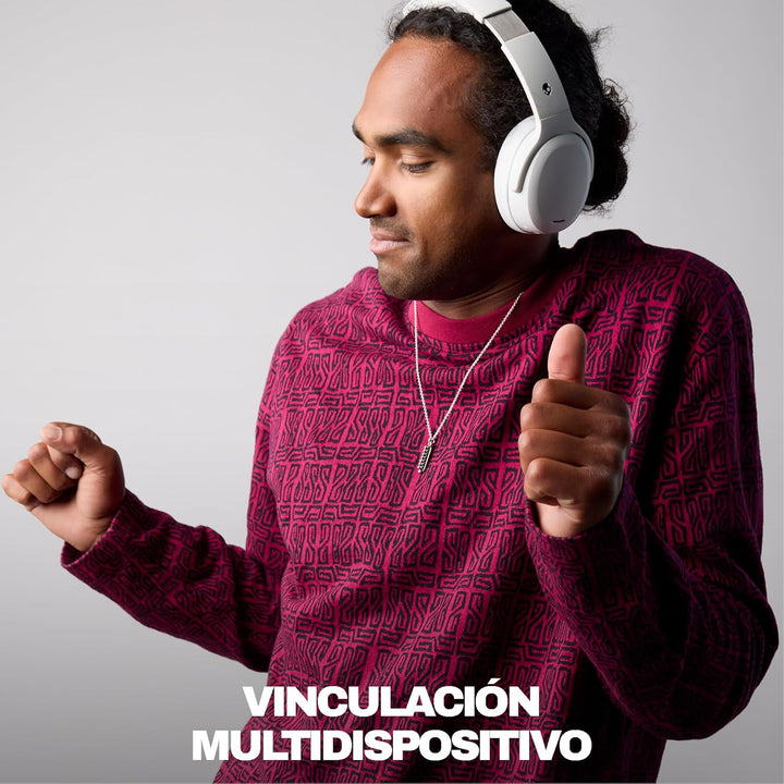 Skullcandy Crusher ANC 2 Over-Ear Noise Cancelling Wireless-Kopfhörer mit Sensory Bass, Extra Chargi
