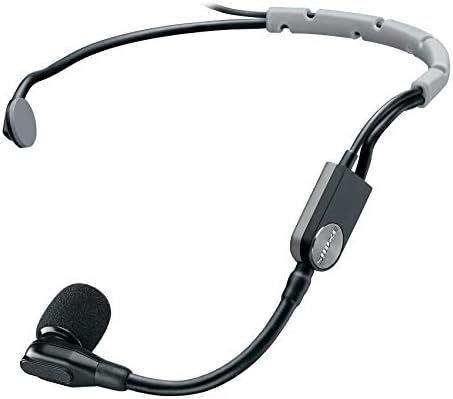 Shure SM35-XLR Performance Headset-Kondensatormikrofon, inkl. Windschutz mit Snap-Fit Halterung und