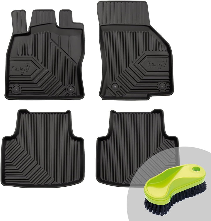 FROGUM No.77 Gummimatten Ganzjahresset von Auto Fussmatten Autofussmatten für Volkswagen Passat B8 a