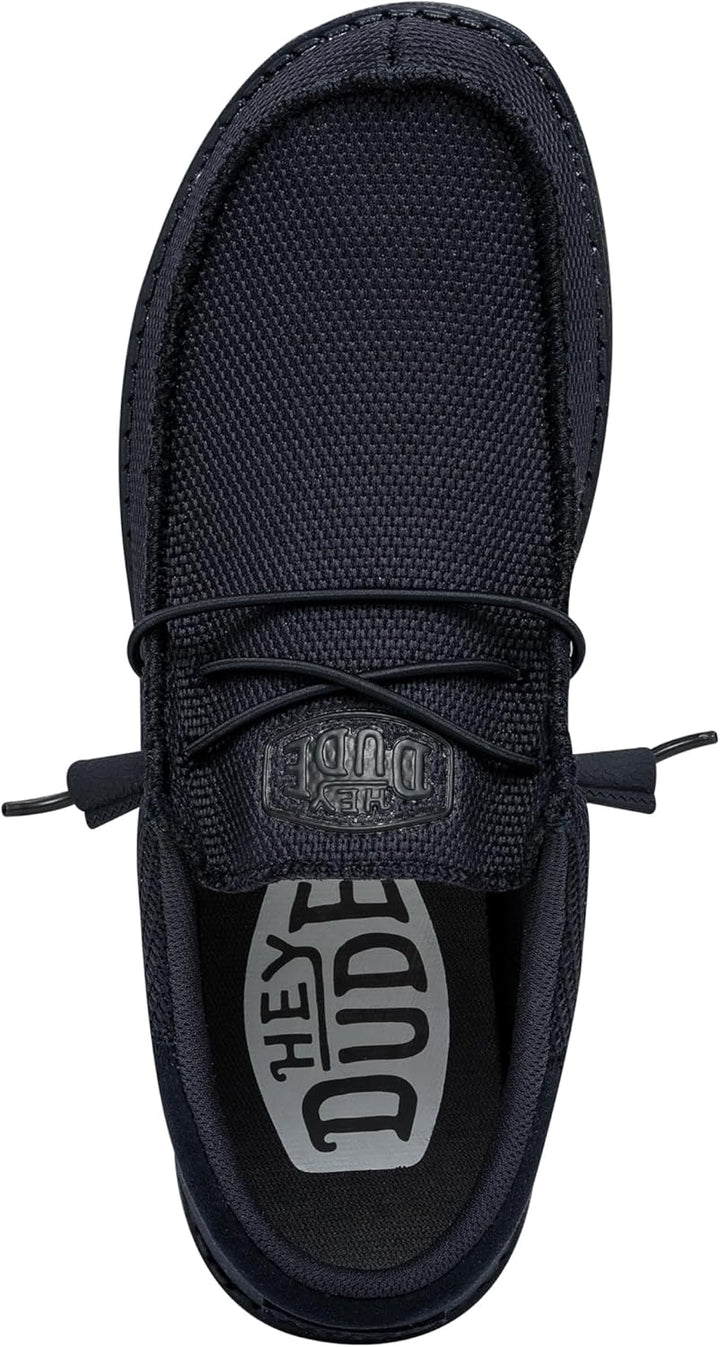 HEYDUDE - Wally Sox Stitch Herren - Slip on Schuhe - Herren Loafers, Black White 40 EU Navy, 40 EU N