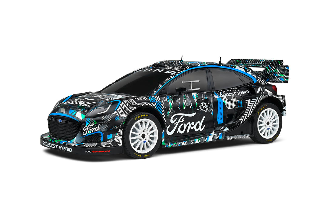Solido Modellauto Massstab 1:18 Ford Puma WRC schwarz