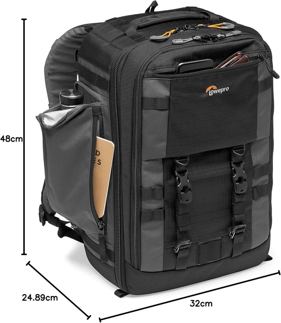 Lowepro Pro Trekker BP 350 AW II,Outdoor Camera Bag,Camera Backpack with Recycled Fabric,Fits 15” La