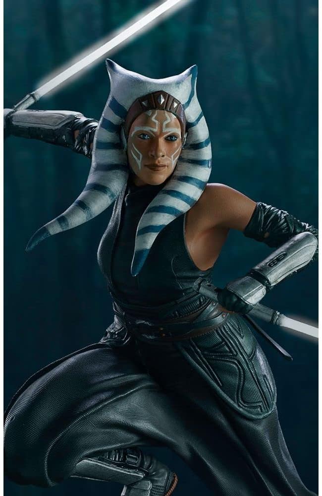 Iron Studios BDS: Disney Star Wars The Mandalorian - Ahsoka Tano Art Scale Polystone Statue (1/10) (