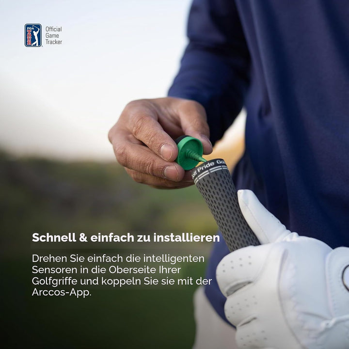 Arccos Smart Sensors: automatisches Golfspiel-Tracking-System, A.I. Powered Caddie, A.I. GPS-Entfern