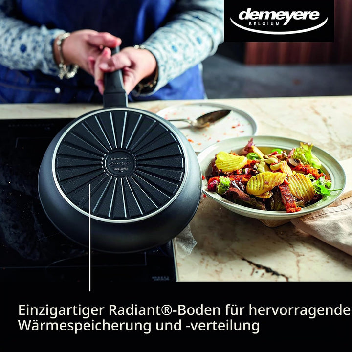 demeyere Alu Classico 3 Ceraforce® Bratpfanne fuer Induktion und alle anderen Herdarten, keramische