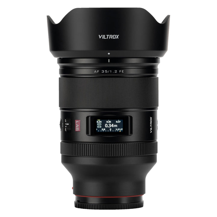 VILTROX 35mm f/1.2 FE, AF 35mm F1.2 LAB FE Objektiv für Sony e Mount, Vollformat F1.2 Prime Objektiv