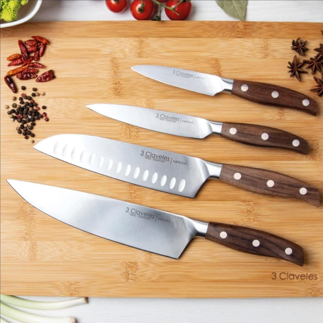 CUCHILLO FORJADO SANTOKU NØRDEN 17.5 cm - 7" E 3C