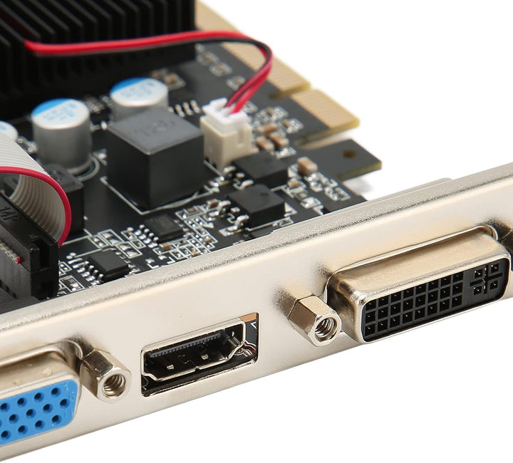Tonysa Gaming Grafikkarte PCI Express2.0, 1 GB 64 Bit DDR3 Grafikkarte, mit HD Multimedia Schnittste