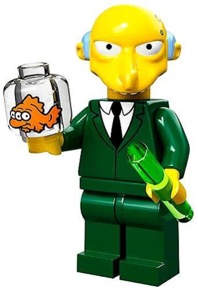 Lego 71005 The Simpson Series Mr. Burns Simpson Character Minifigures by LEGO