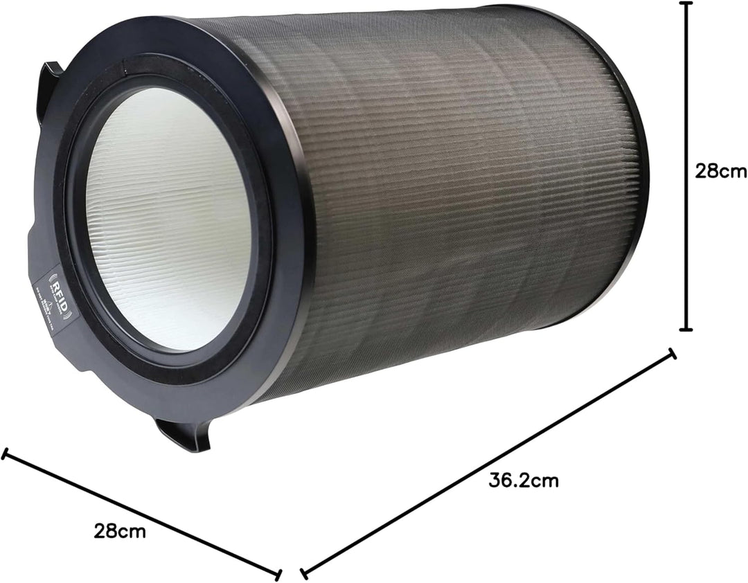 vhbw H12 Filter kompatibel mit Electrolux PA91-404DG, PA91-404DGGY, Pure A9, Pure A9.2 Luftreiniger