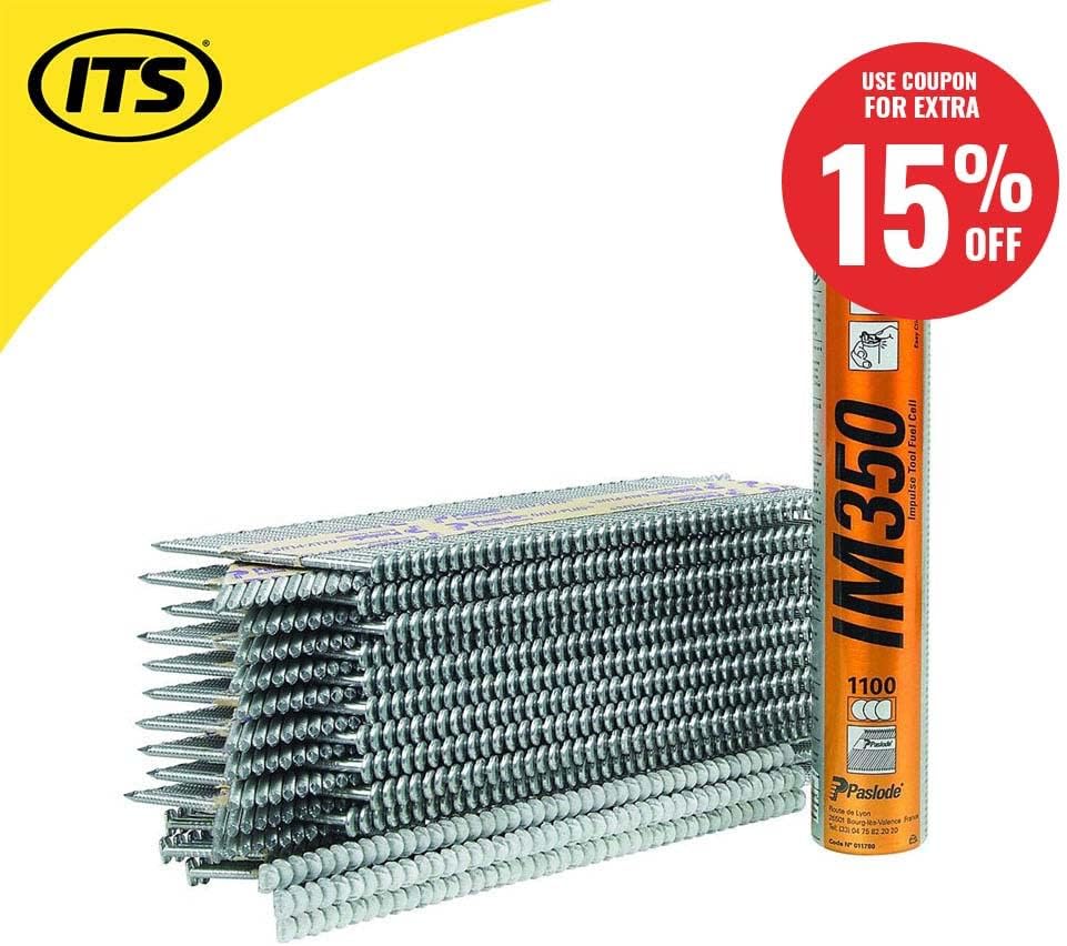 Paslode Pas141259 Timco Ring mit praktischem Ring, 63 x 2,8 mm
