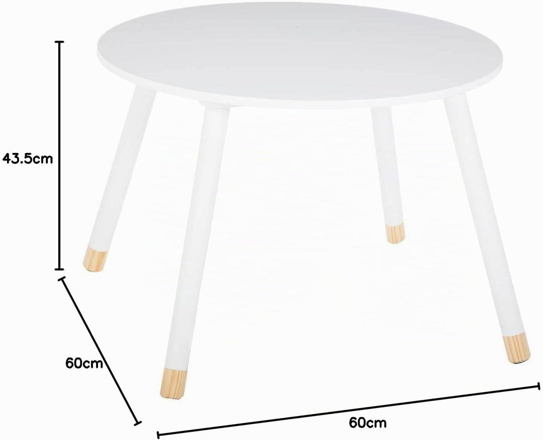 Kindertisch Douceur weiss - Weiss - Atmosphera créateur d&