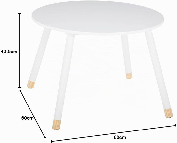 Kindertisch Douceur weiss - Weiss - Atmosphera créateur d&