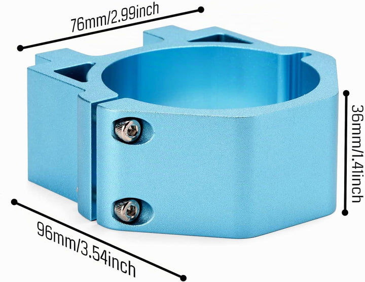 Aluminium CNC Spindelhalterung mit 69mm Durchmesser, Spindelhalterung für Genmitsu 3020-PRO MAX V2 &