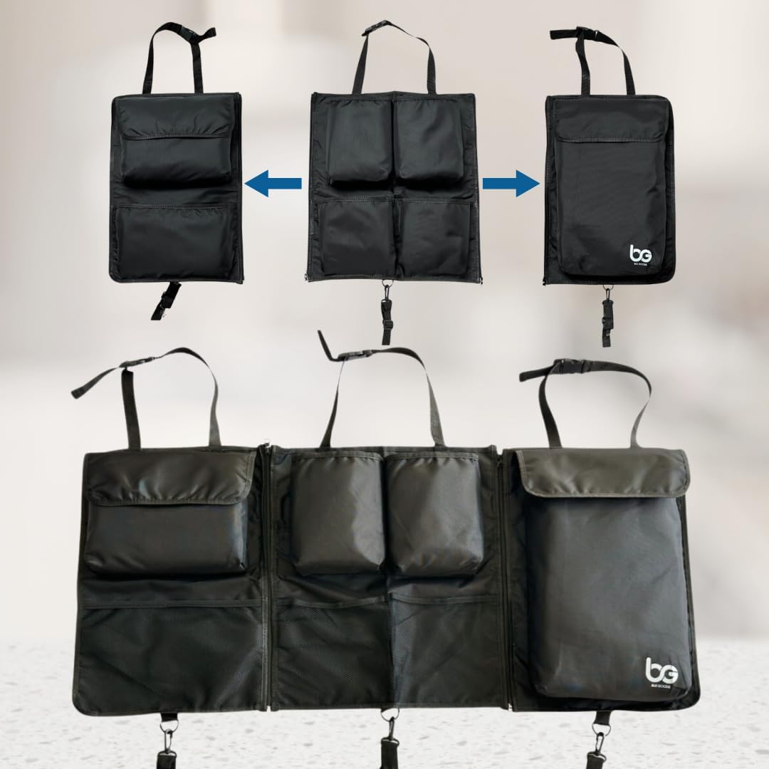 BUIGOODS Kofferraum Organizer - Car Trunk Organizer – Faltbare Auto-Aufbewahrungstasche - Kofferraum