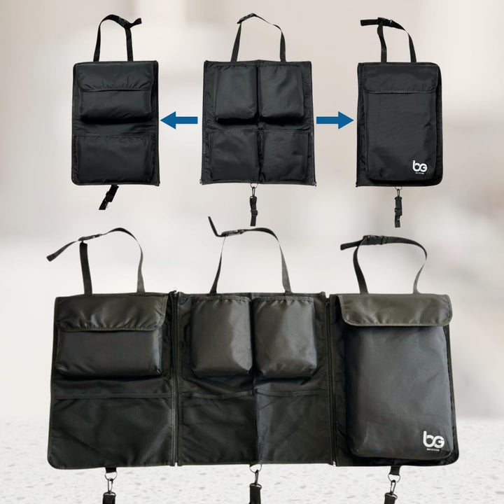 BUIGOODS Kofferraum Organizer - Car Trunk Organizer – Faltbare Auto-Aufbewahrungstasche - Kofferraum
