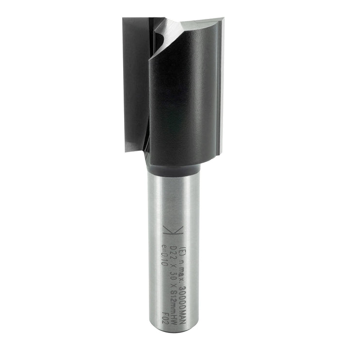 ENT 10568 Nutfräser HW, Schaft (S) 12 mm, Durchmesser (D) 22 mm, NL 30 mm, SL 40 mm, GL 70 mm D=22 /