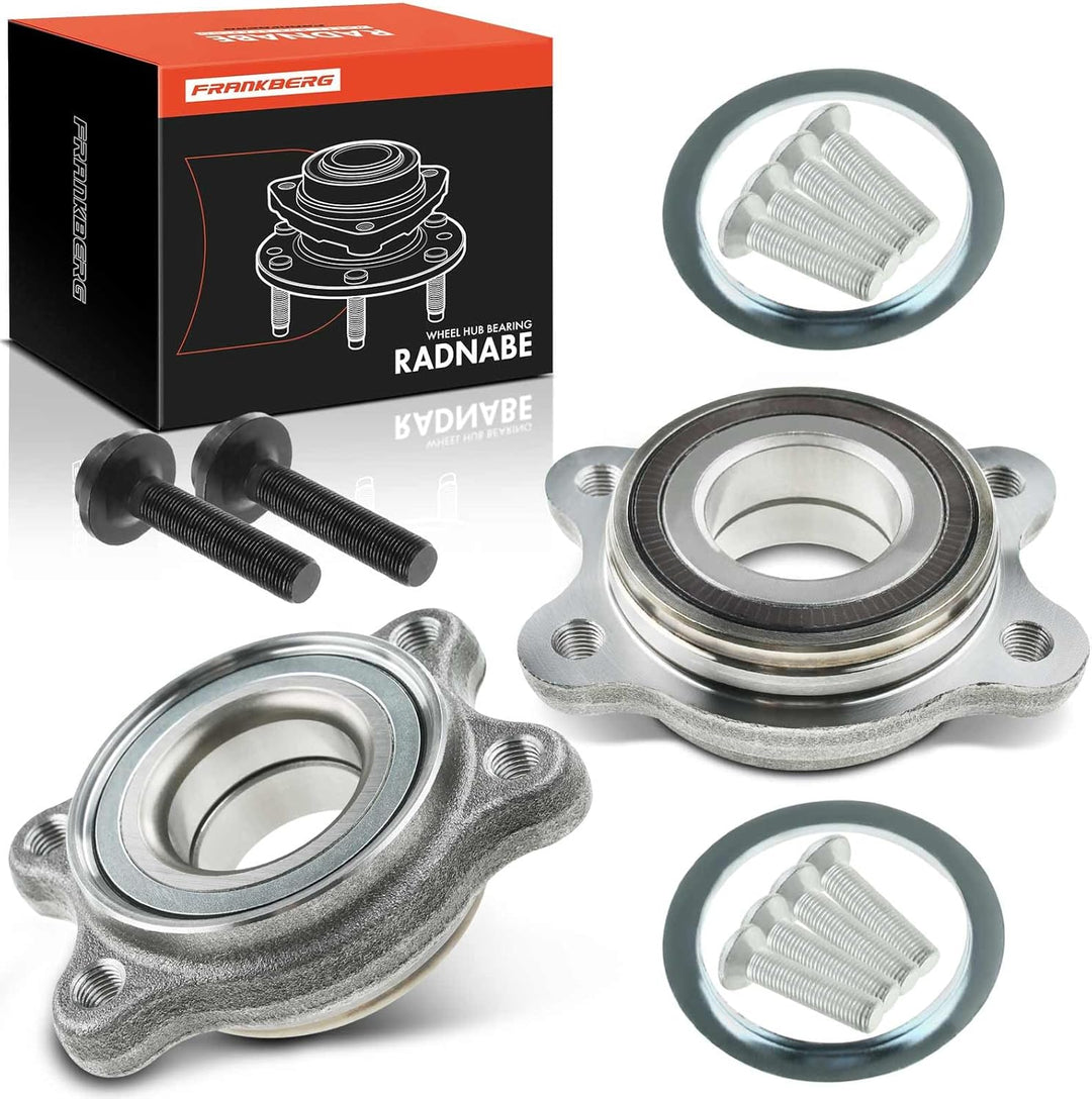 Frankberg 2x Radnabe Radlagersatz Vorne oder Hinten für A6 4F2 C6 A6 Allroad 4FH C6 A6 Avant 4F5 C6